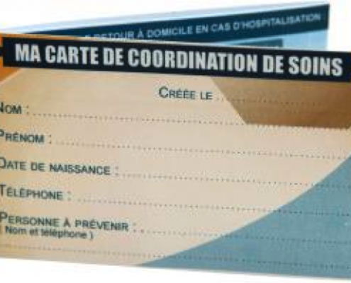 Carte de coordination de soins